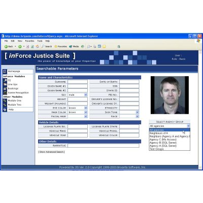 Disparate data integration and facial recognition software from Imagis…